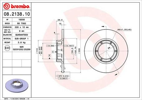 Magneti Marelli 360406041800 - Əyləc Diski furqanavto.az