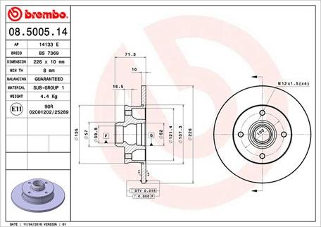 Magneti Marelli 360406048300 - Əyləc Diski furqanavto.az