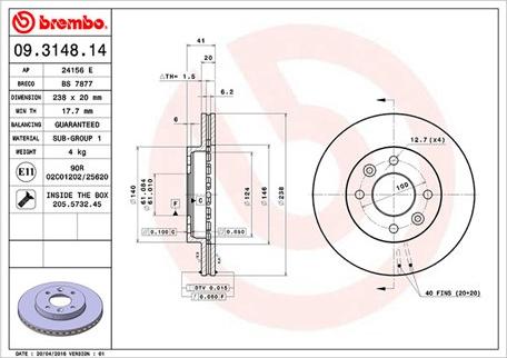 Magneti Marelli 360406042400 - Əyləc Diski furqanavto.az