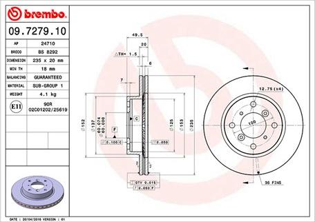 Magneti Marelli 360406054000 - Əyləc Diski furqanavto.az