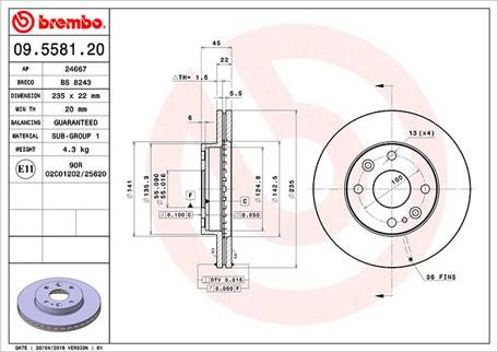 Magneti Marelli 360406052800 - Əyləc Diski furqanavto.az