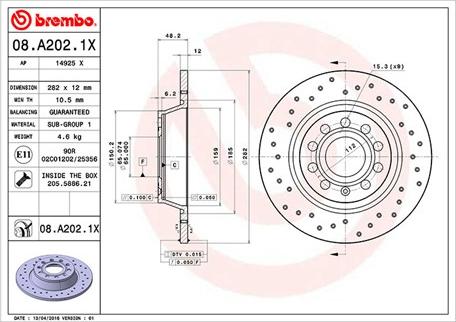 Magneti Marelli 360406060802 - Əyləc Diski furqanavto.az