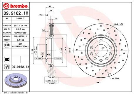 Magneti Marelli 360406008202 - Əyləc Diski furqanavto.az