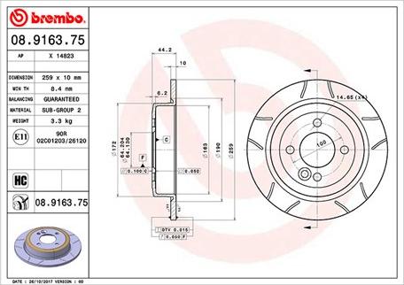 Magneti Marelli 360406002805 - Əyləc Diski furqanavto.az