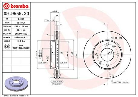 Magneti Marelli 360406019700 - Əyləc Diski furqanavto.az