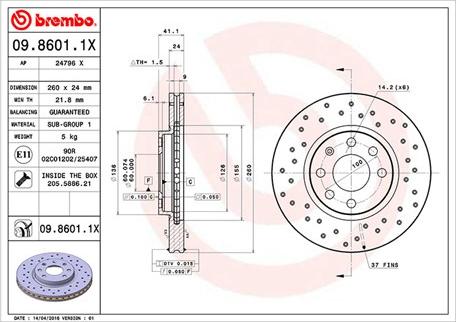 Magneti Marelli 360406039502 - Əyləc Diski furqanavto.az