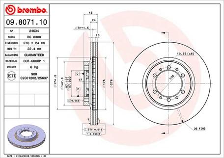 Magneti Marelli 360406034400 - Əyləc Diski furqanavto.az