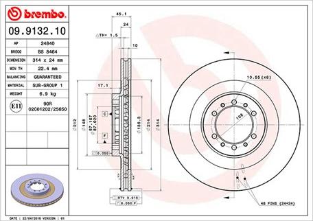 Magneti Marelli 360406034500 - Əyləc Diski furqanavto.az