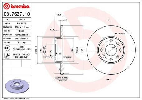 Magneti Marelli 360406038600 - Əyləc Diski furqanavto.az