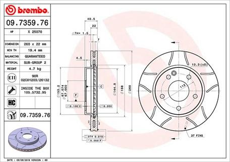 Magneti Marelli 360406032705 - Əyləc Diski furqanavto.az