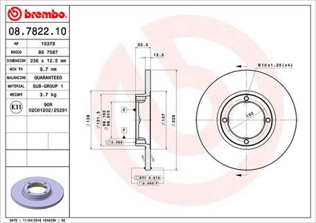 Magneti Marelli 360406020200 - Əyləc Diski furqanavto.az