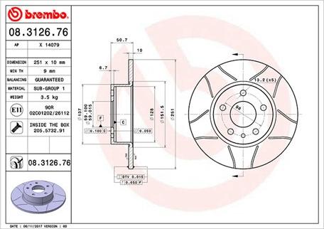 Magneti Marelli 360406021105 - Əyləc Diski furqanavto.az