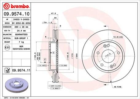 Magneti Marelli 360406027100 - Əyləc Diski furqanavto.az