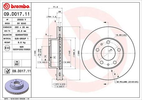 Magneti Marelli 360406159101 - Əyləc Diski furqanavto.az