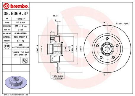 Magneti Marelli 360406162200 - Əyləc Diski furqanavto.az