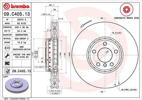 Magneti Marelli 360406130904 - Əyləc Diski furqanavto.az