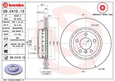 Magneti Marelli 360406131404 - Əyləc Diski furqanavto.az