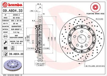 Magneti Marelli 360406129503 - Əyləc Diski furqanavto.az