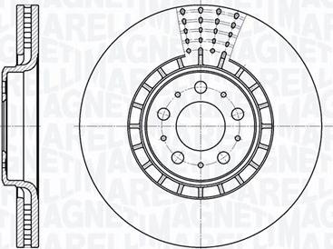 Magneti Marelli 361302040498 - Əyləc Diski furqanavto.az