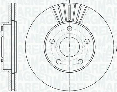 Magneti Marelli 361302040444 - Əyləc Diski furqanavto.az