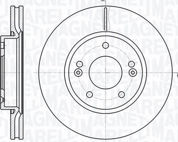 Magneti Marelli 361302040466 - Əyləc Diski furqanavto.az