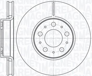 Magneti Marelli 361302040410 - Əyləc Diski furqanavto.az