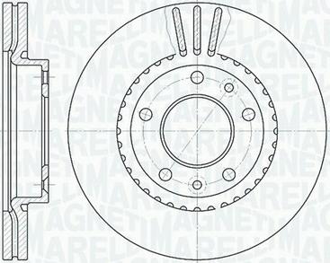 Magneti Marelli 361302040474 - Əyləc Diski furqanavto.az