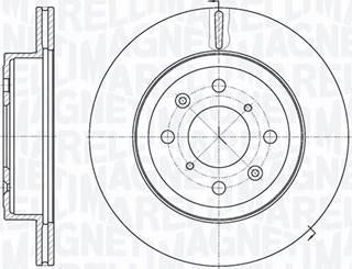 Magneti Marelli 361302040476 - Əyləc Diski furqanavto.az