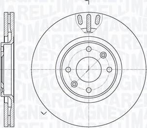 Magneti Marelli 361302040502 - Əyləc Diski furqanavto.az