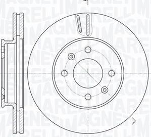 Magneti Marelli 361302040536 - Əyləc Diski furqanavto.az