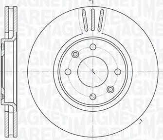 Magneti Marelli 361302040696 - Əyləc Diski furqanavto.az