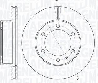 Magneti Marelli 361302040646 - Əyləc Diski furqanavto.az