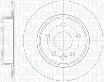 Magneti Marelli 361302040657 - Əyləc Diski furqanavto.az