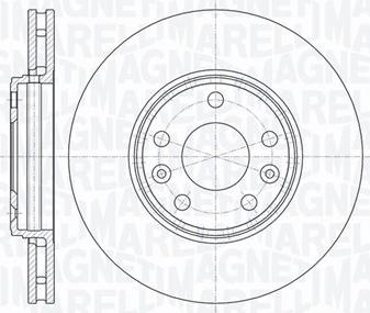 Magneti Marelli 361302040606 - Əyləc Diski furqanavto.az