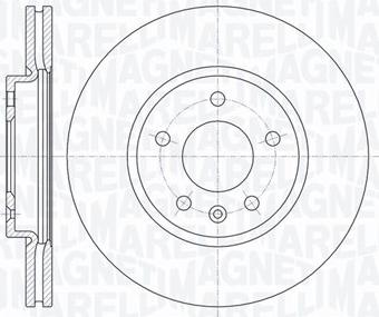 Magneti Marelli 361302040610 - Əyləc Diski furqanavto.az