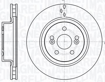 Magneti Marelli 361302040675 - Əyləc Diski furqanavto.az