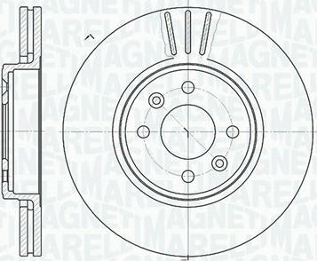 Magneti Marelli 361302040198 - Əyləc Diski furqanavto.az