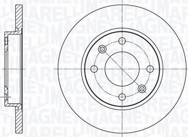 Magneti Marelli 361302040147 - Əyləc Diski furqanavto.az
