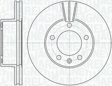 Magneti Marelli 361302040160 - Əyləc Diski furqanavto.az