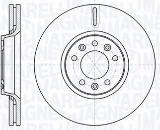 Magneti Marelli 361302040114 - Əyləc Diski furqanavto.az