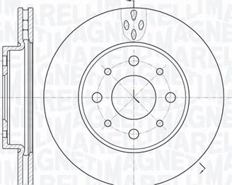 Magneti Marelli 361302040186 - Əyləc Diski furqanavto.az