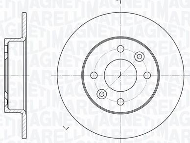 Magneti Marelli 361302040183 - Əyləc Diski furqanavto.az