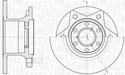 Magneti Marelli 361302040179 - Əyləc Diski furqanavto.az