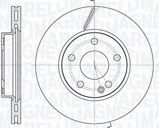 Magneti Marelli 361302040178 - Əyləc Diski furqanavto.az