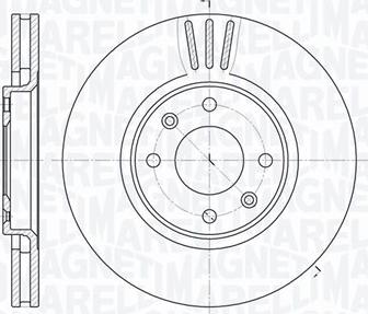 Magneti Marelli 361302040172 - Əyləc Diski furqanavto.az