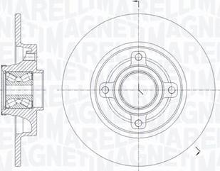 Magneti Marelli 361302040821 - Əyləc Diski furqanavto.az