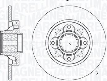 Magneti Marelli 361302040822 - Əyləc Diski furqanavto.az