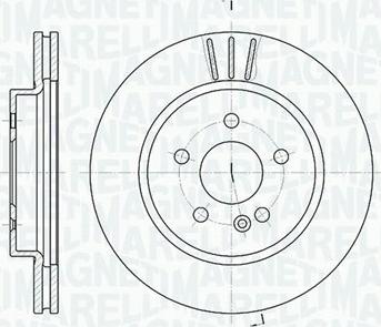 Magneti Marelli 361302040396 - Əyləc Diski furqanavto.az