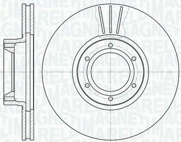 Magneti Marelli 361302040390 - Əyləc Diski furqanavto.az