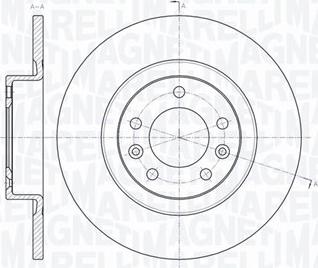 Magneti Marelli 361302040341 - Əyləc Diski furqanavto.az